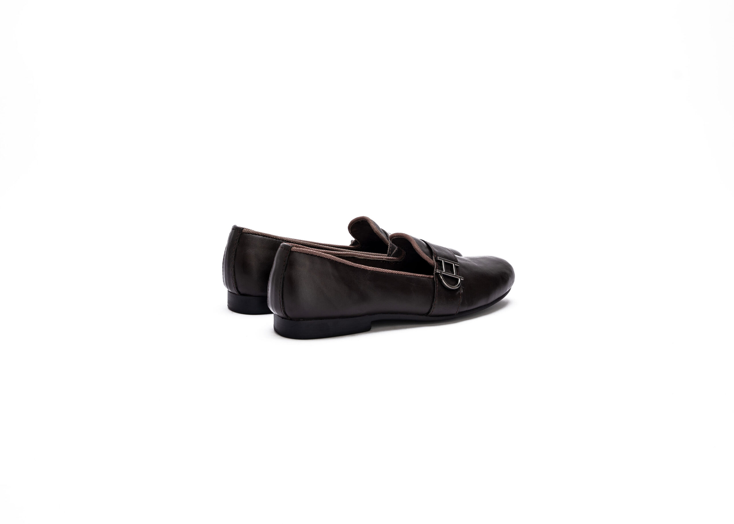 Premium brown leather shoe with Dalkbit for men - T.T.Dalk Nigeria