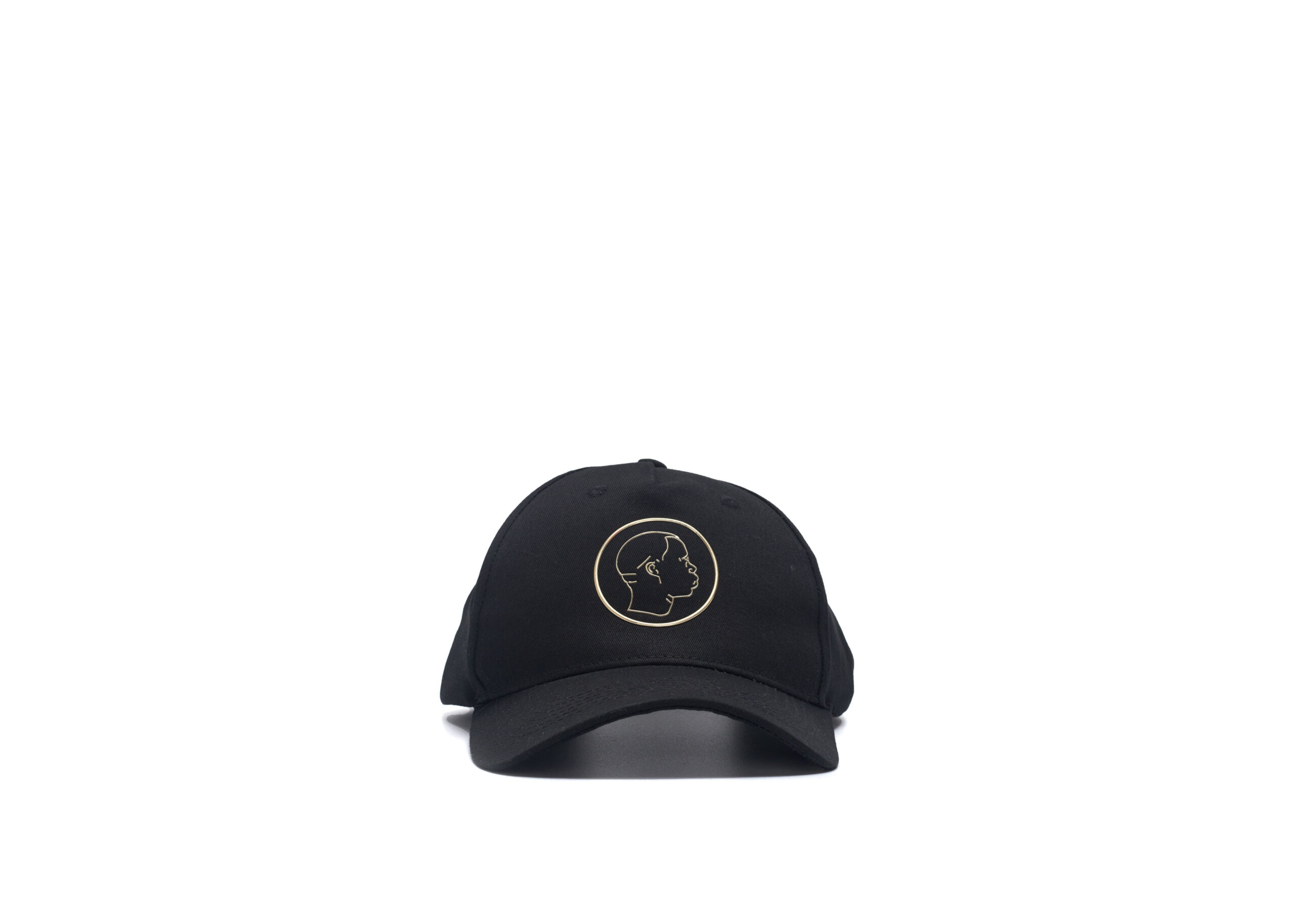 Black Baseball Cap with Gold Logo - T.T.Dalk Nigeria