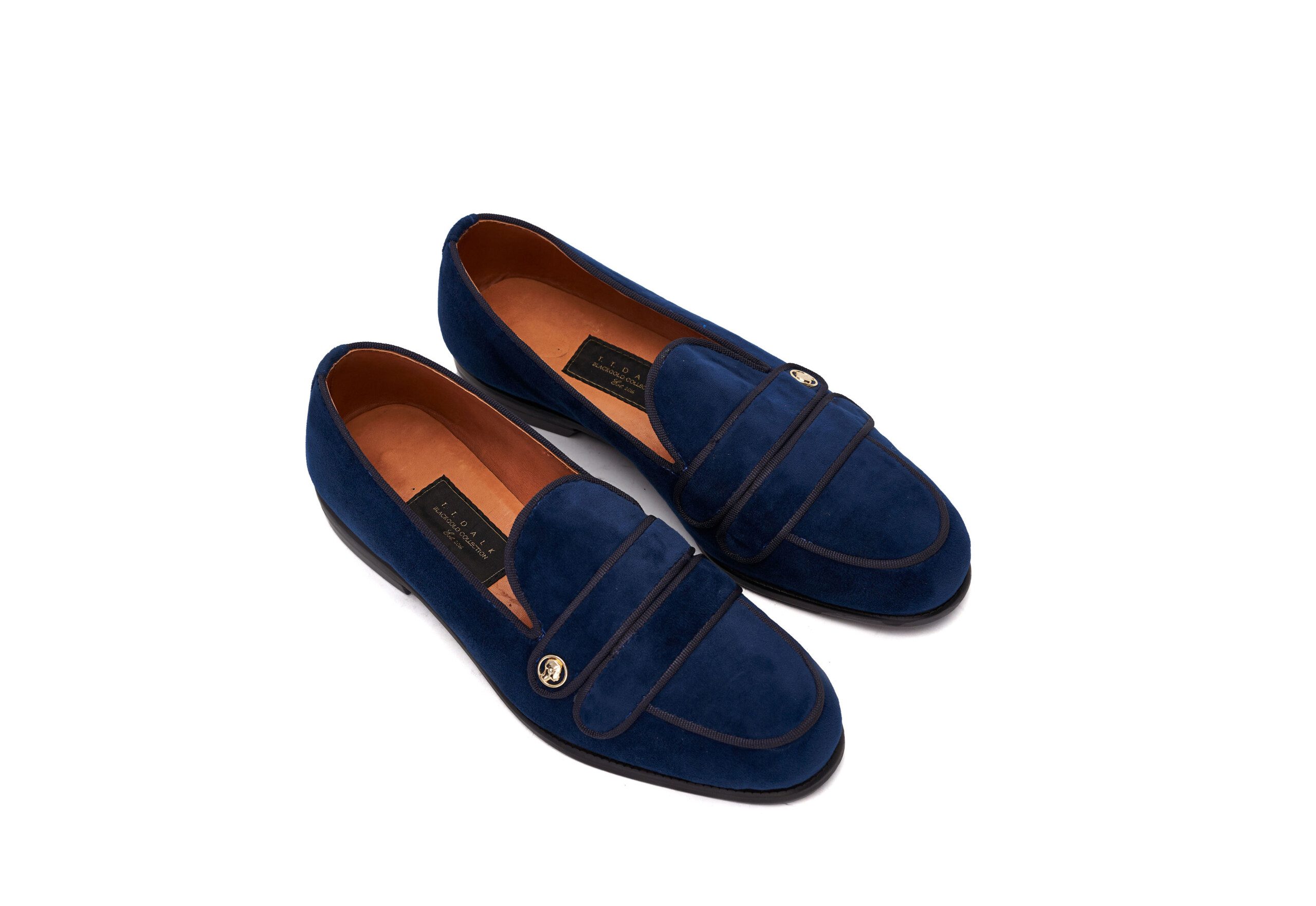 Blue Velvet loafers - T.T.Dalk Nigeria
